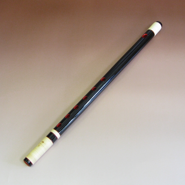 中島屋太鼓店 ＞ 篠笛 ＞ 獅子田 ＞ 黒塗両巻 ＞ 6穴 ＞ 篠笛【四本